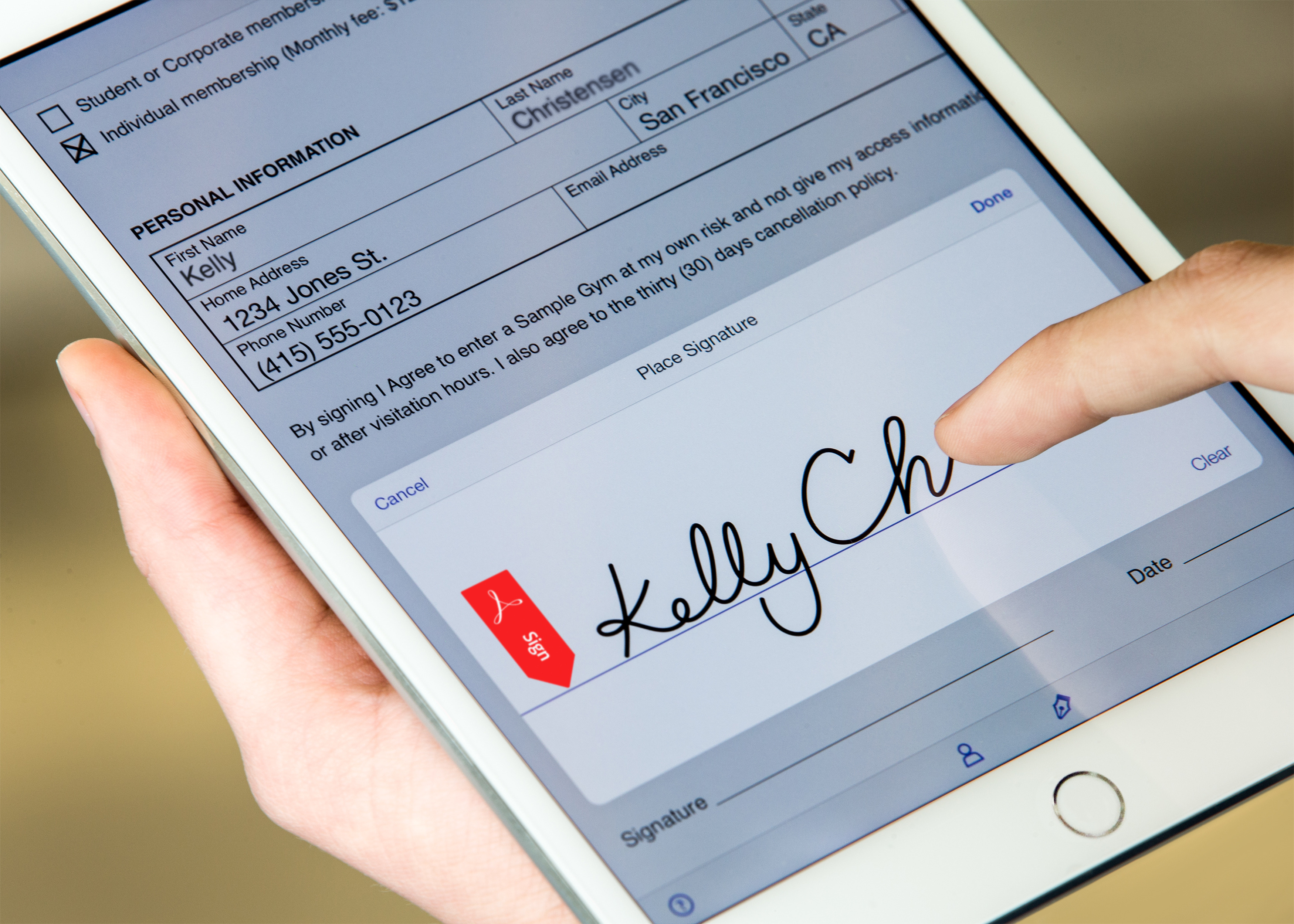 How To Make An Electronic Signature On Ipad